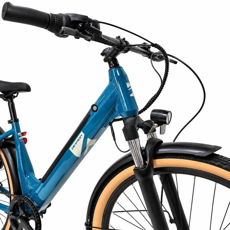 Bicicleta electrica Oras Devron 28200, M, Albastru