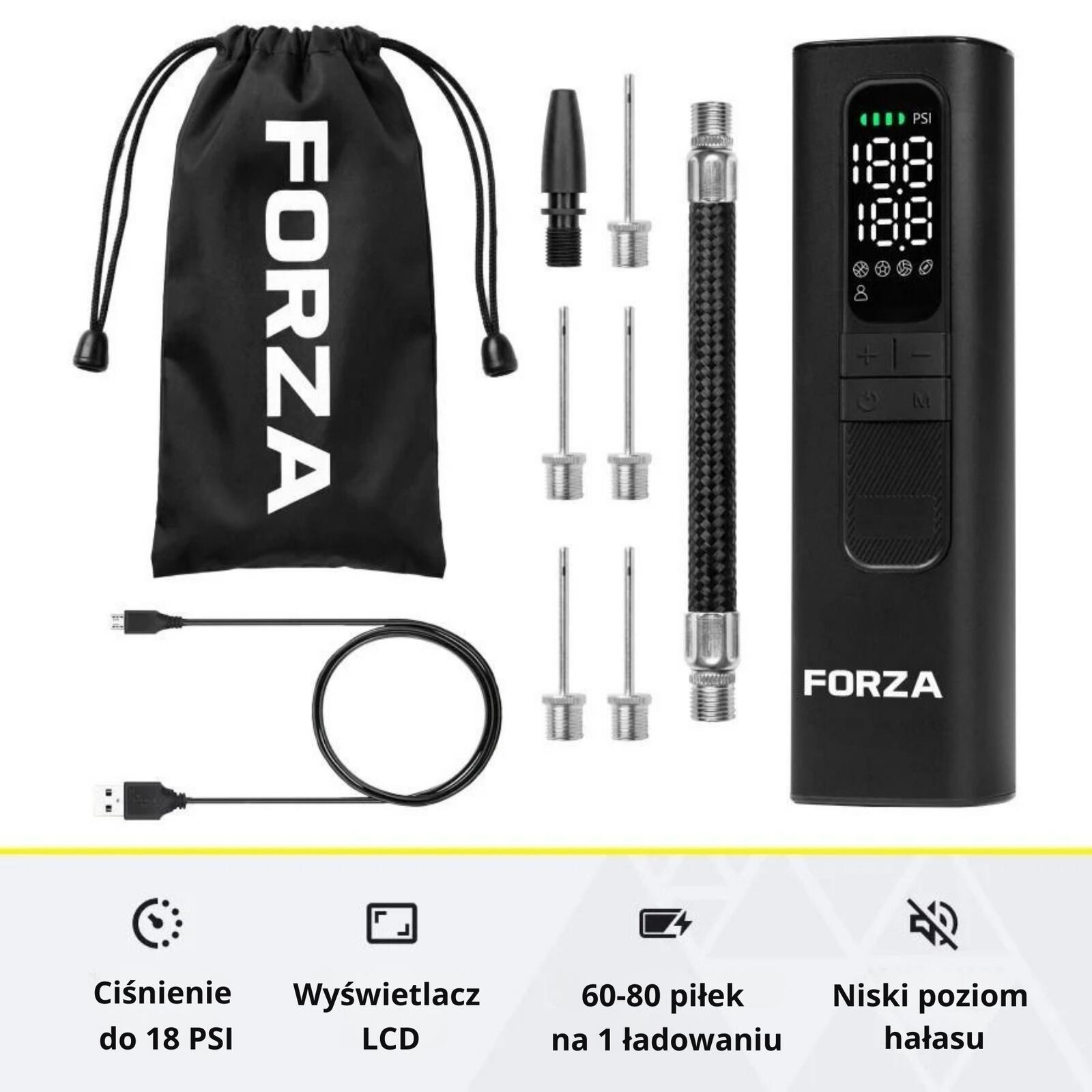 Elektroniczna Pompka Do Piłki Forza 7/7