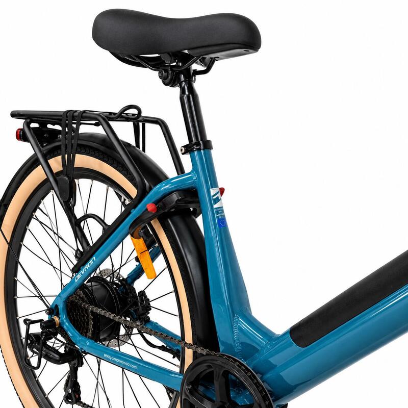 Bicicleta electrica Oras Devron 28200, M, Albastru