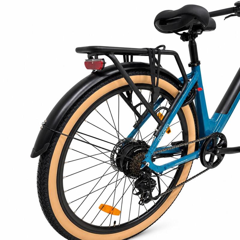 Bicicleta electrica Oras Devron 28200, M, Albastru