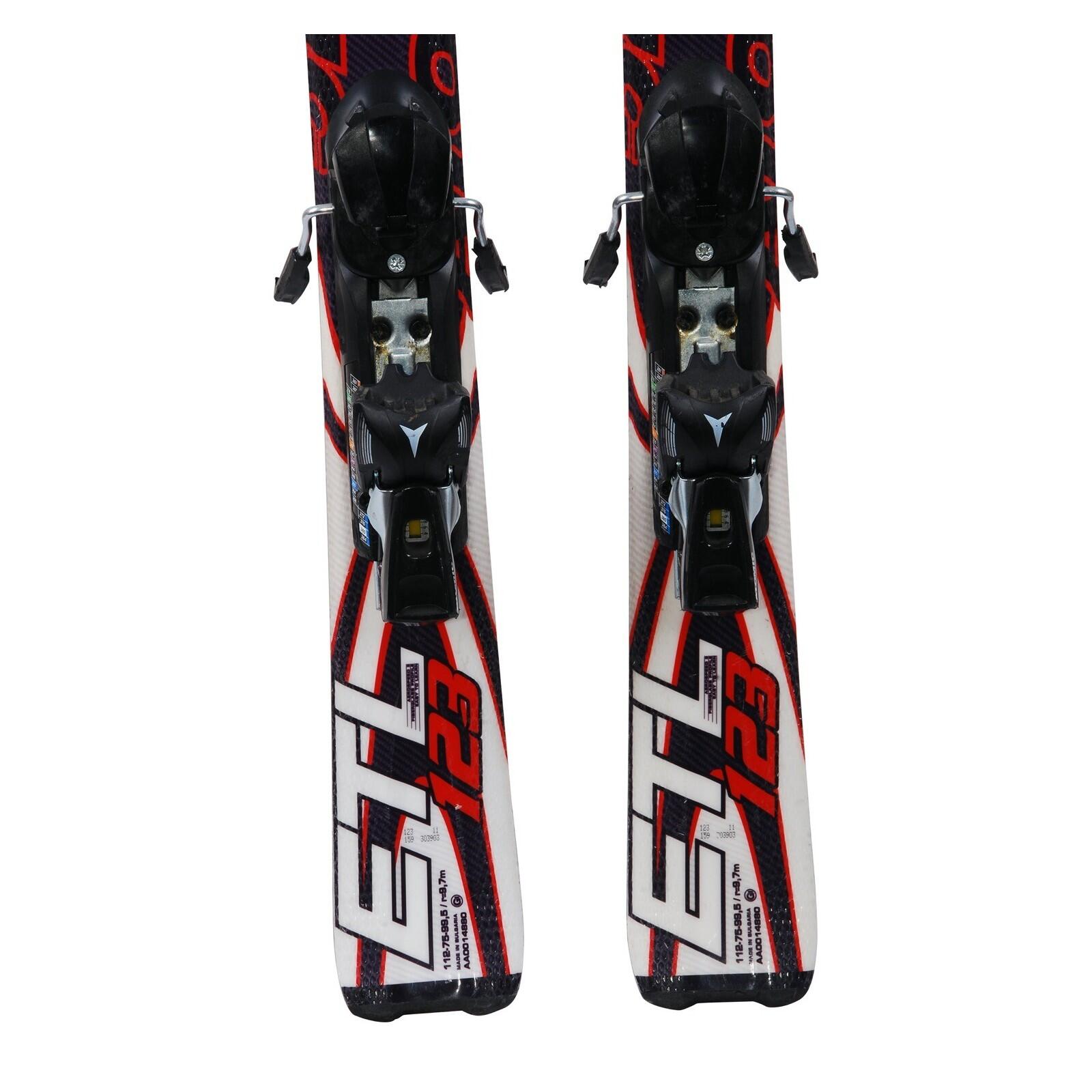 RECONDITIONNE - Mini Ski Atomic Etl + Fixations 4/4