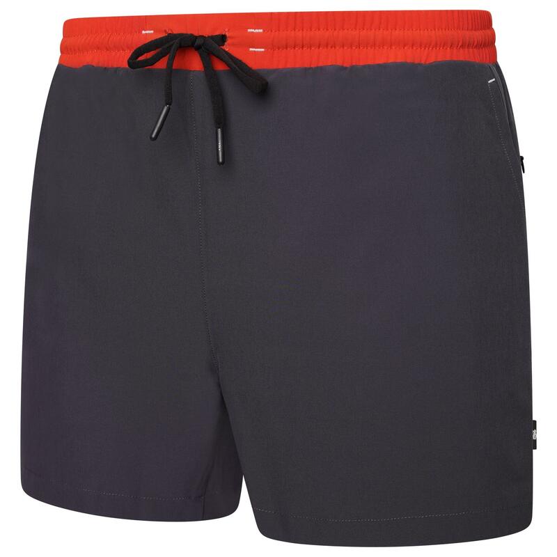 Pantalones Cortos Cascade para Hombre Ébano, Rojo Trail Blaze