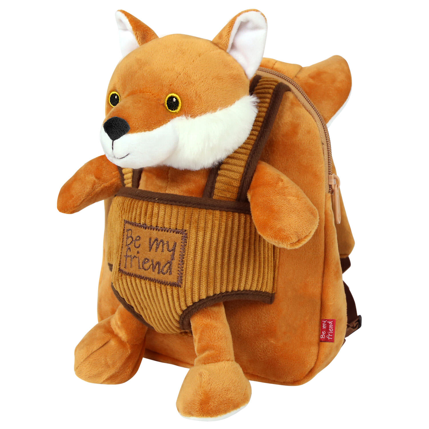 Zainetto Reversibile con Peluche Volpe 2/6