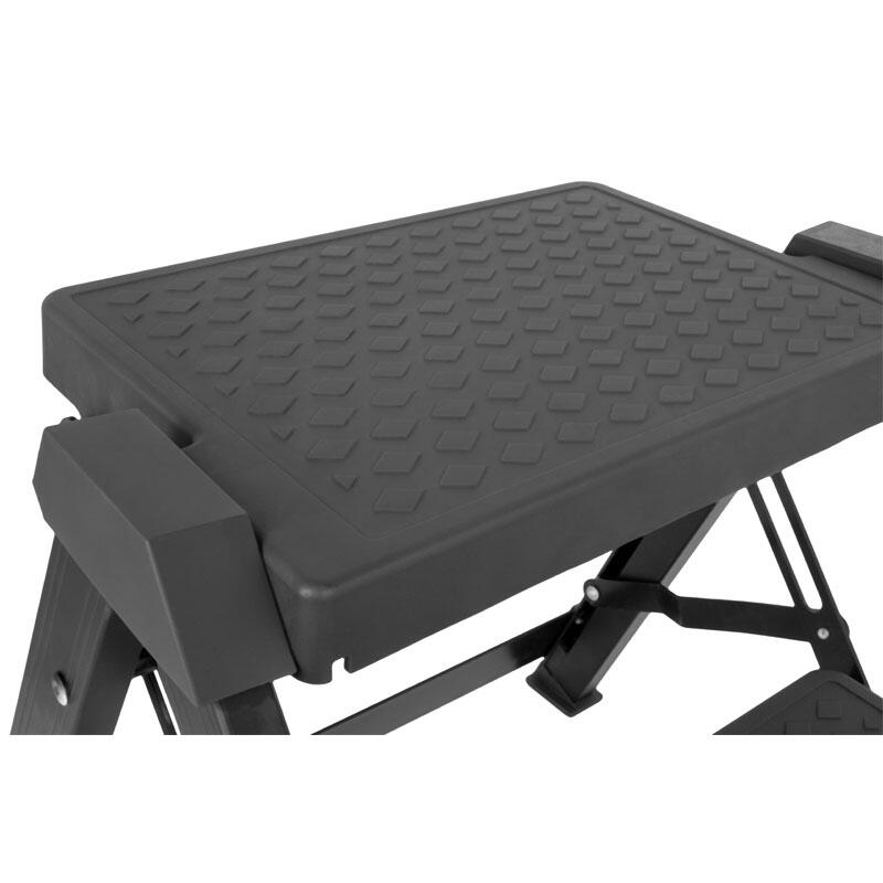 Brunner Oprijplaat dubbel Black - opvouwbaar opstapje voor camper 4/4
