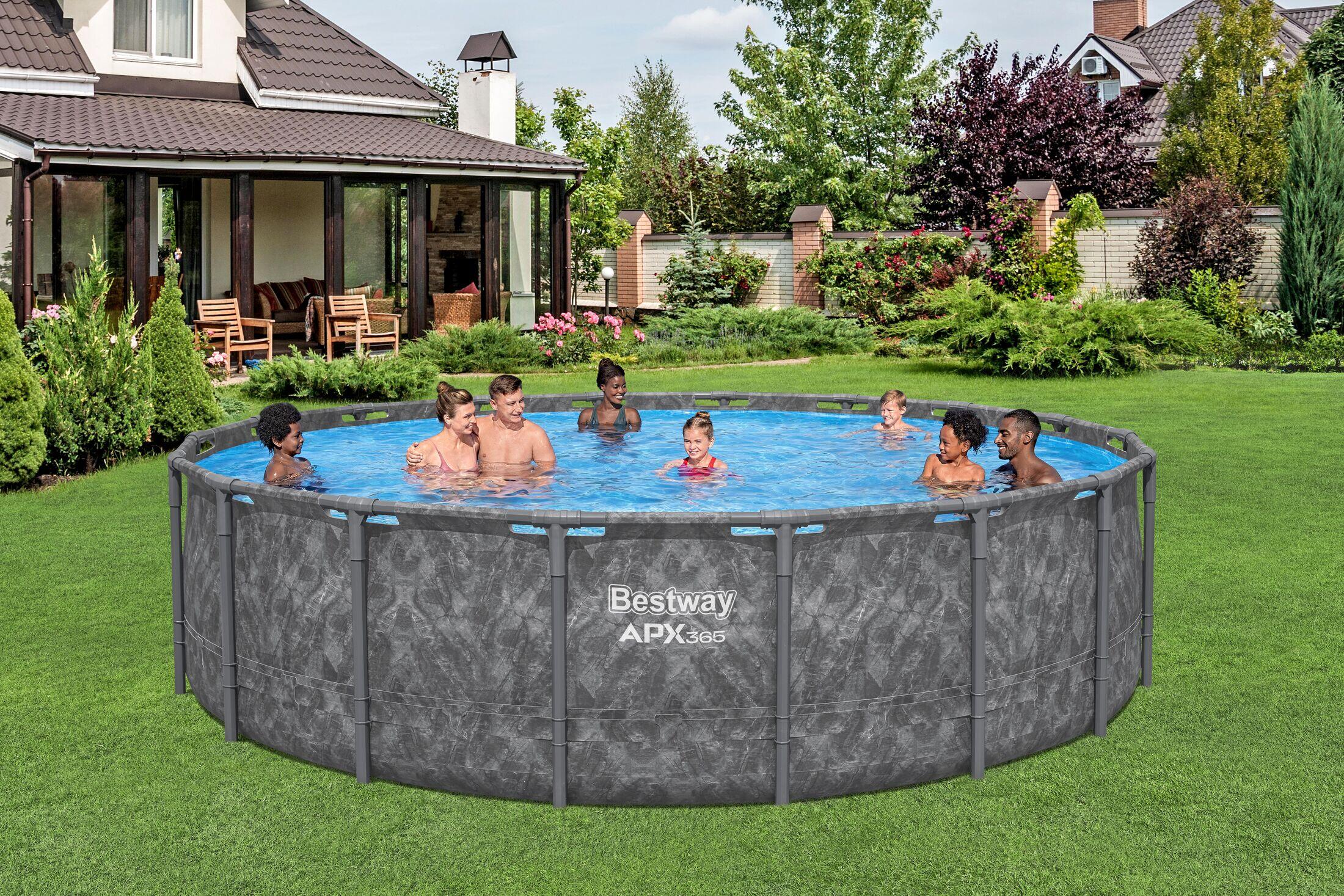 Bestway 561NE Piscina base fuori terra APX 365 da 549x132 cm 4/7