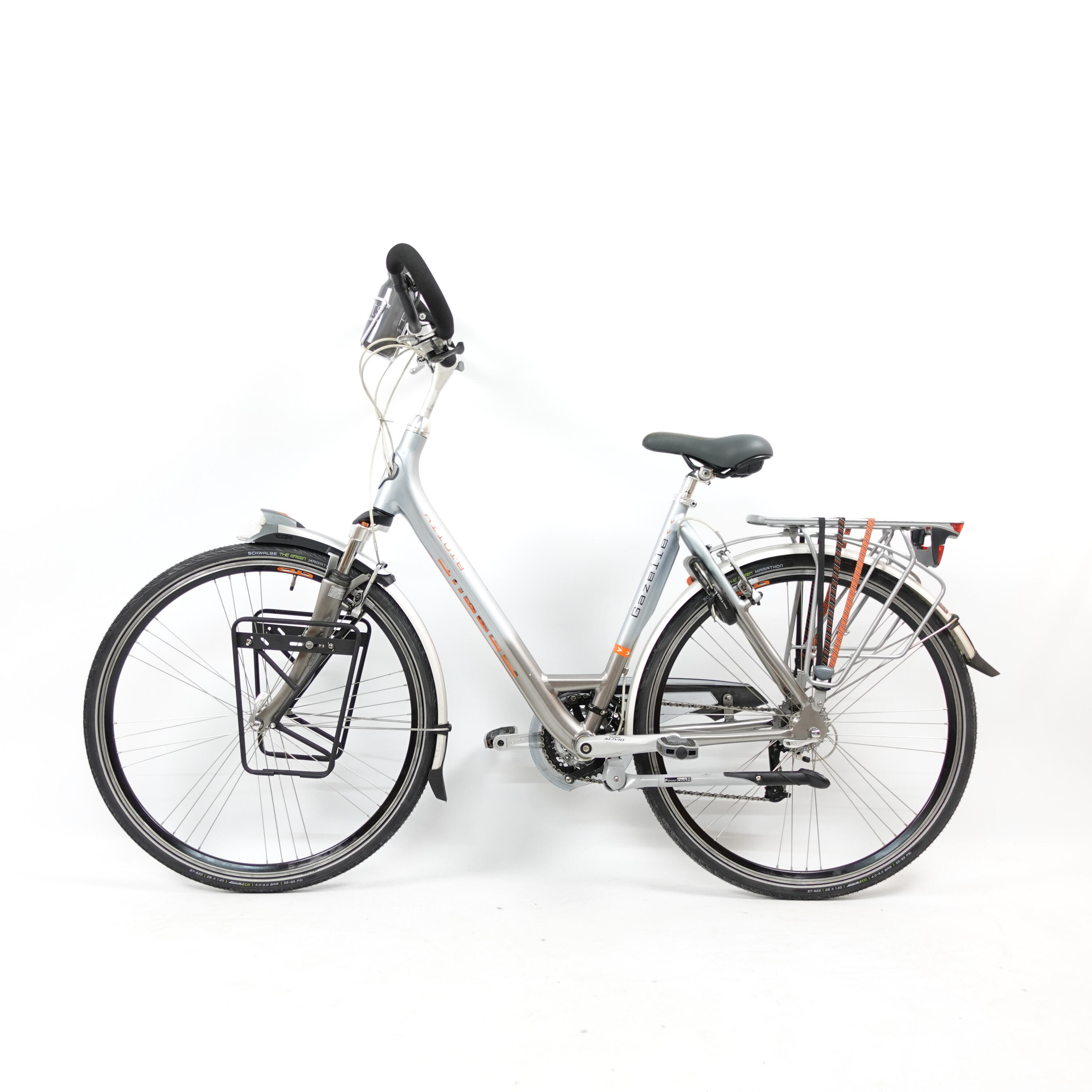 Reconditionné - Vélo de Randonnée - Gazelle Allure Gris - Bon 3/7