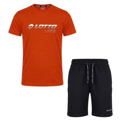 Completo Sportivo Uomo LOTTO Cotone Corto