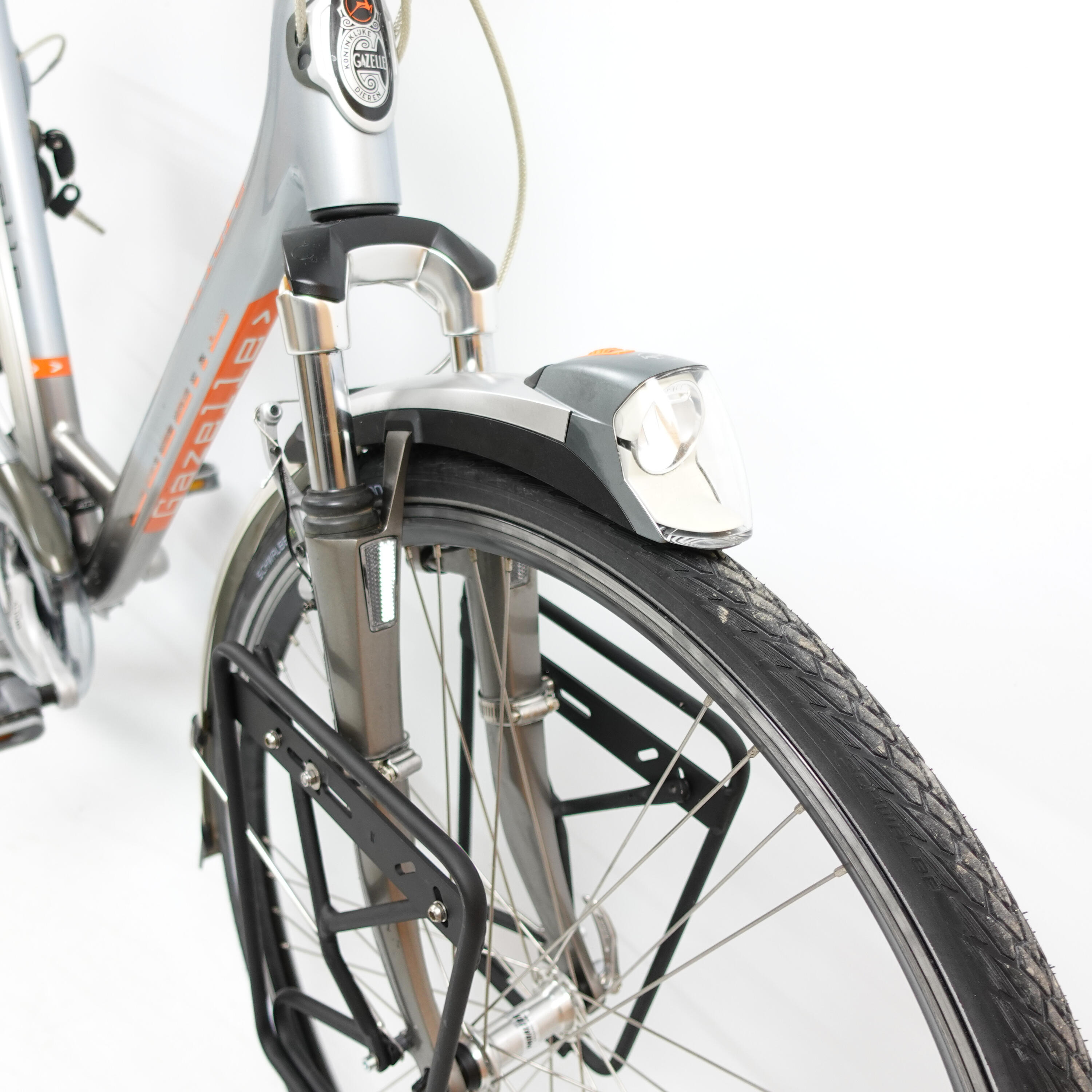 Reconditionné - Vélo de Randonnée - Gazelle Allure Gris - Bon 5/7