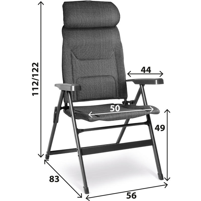 Brunner Aravel Vitachic H2L - stoel medium Grey 3/3