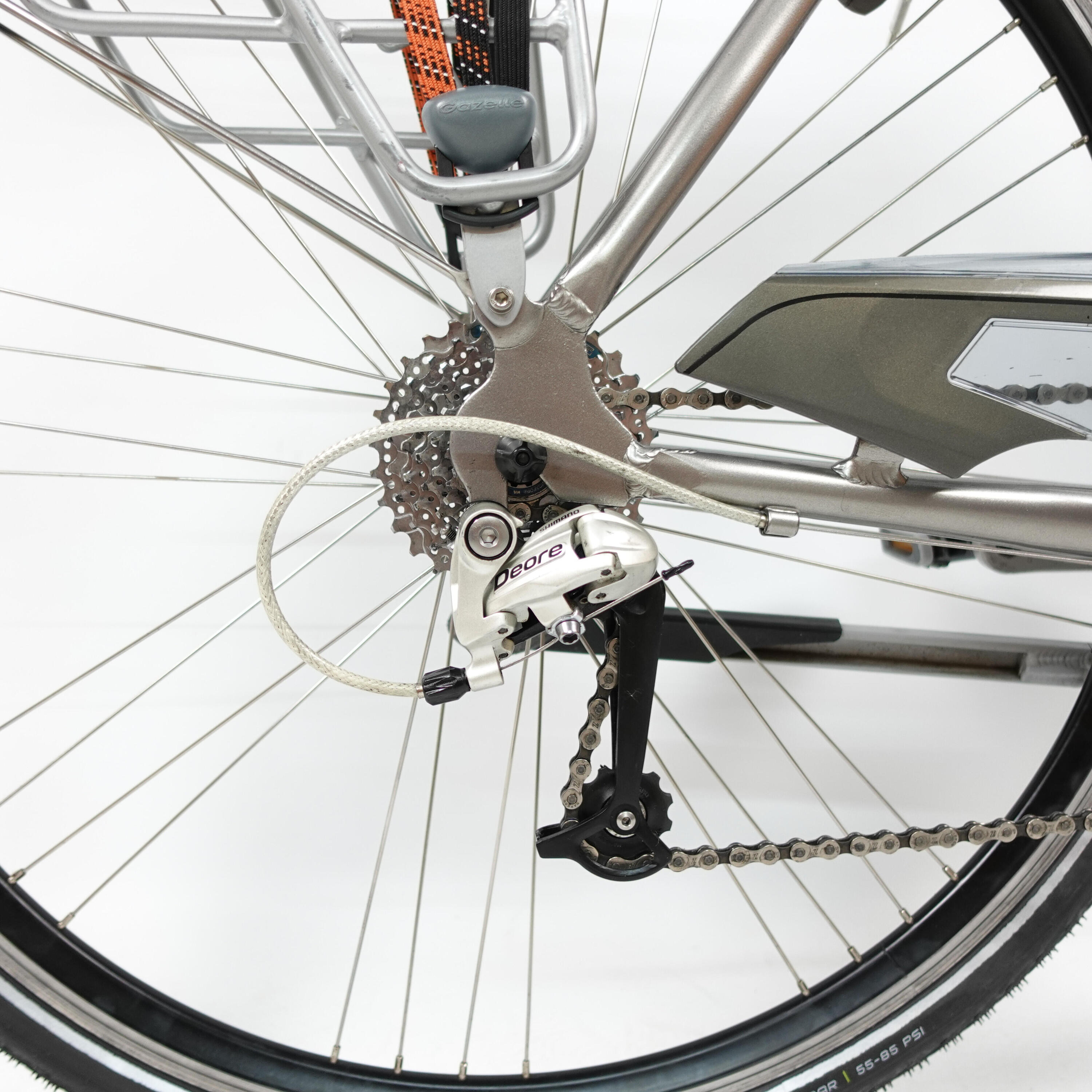 Reconditionné - Vélo de Randonnée - Gazelle Allure Gris - Bon 4/7