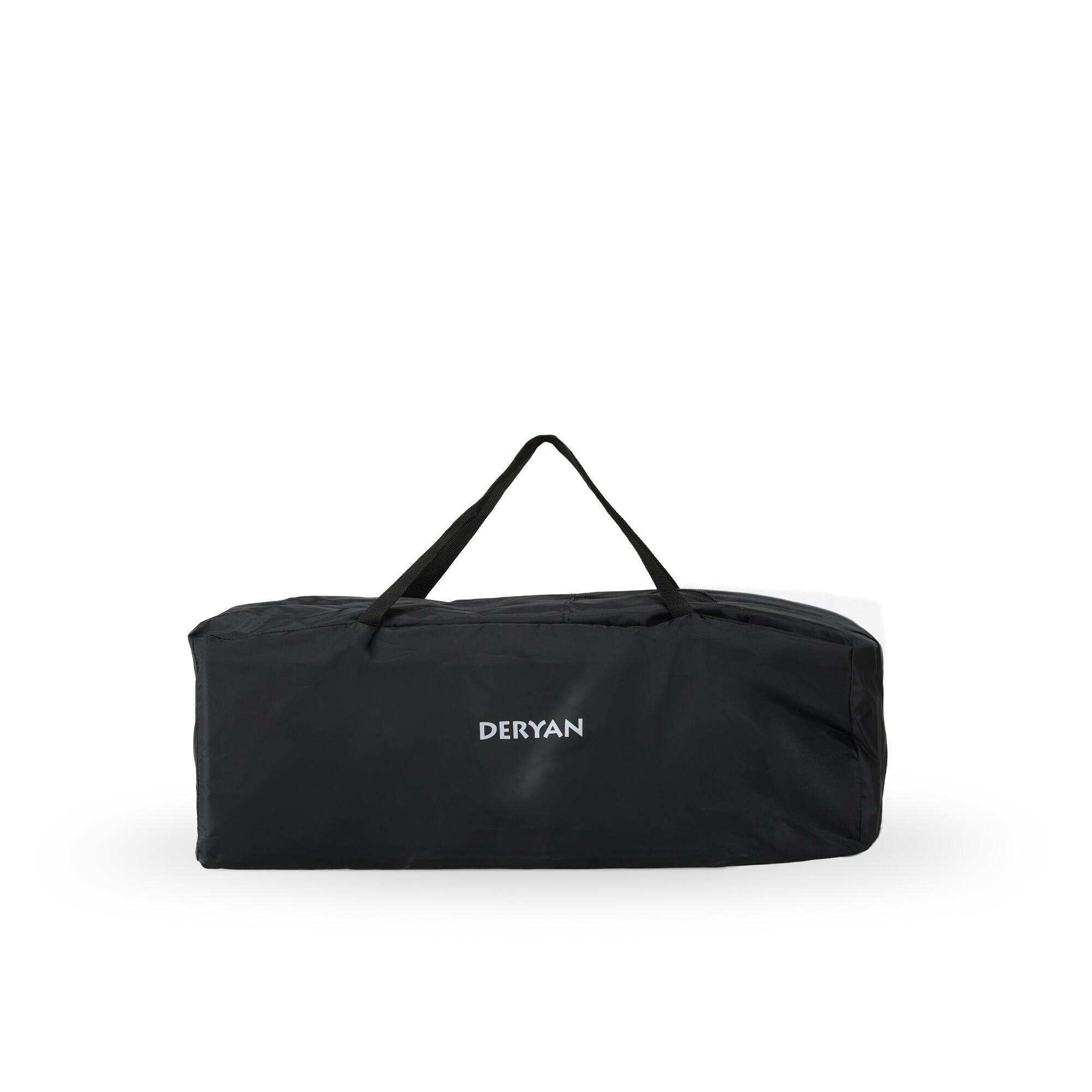Lettino da Viaggio Believer con Materasso e Fasciatoio - 120x60 cm - Nero 7/7