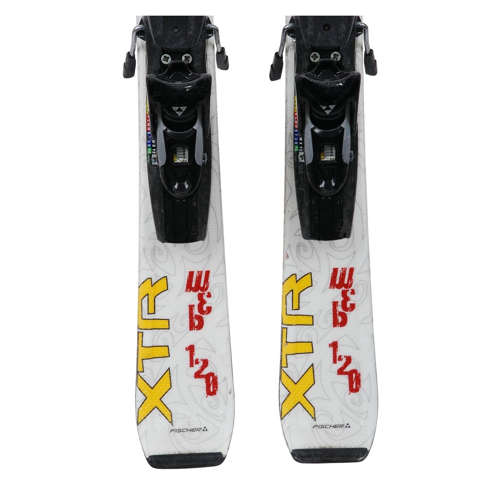 RECONDITIONNE - Mini Ski Fischer Xtr Web + Fixations 4/4