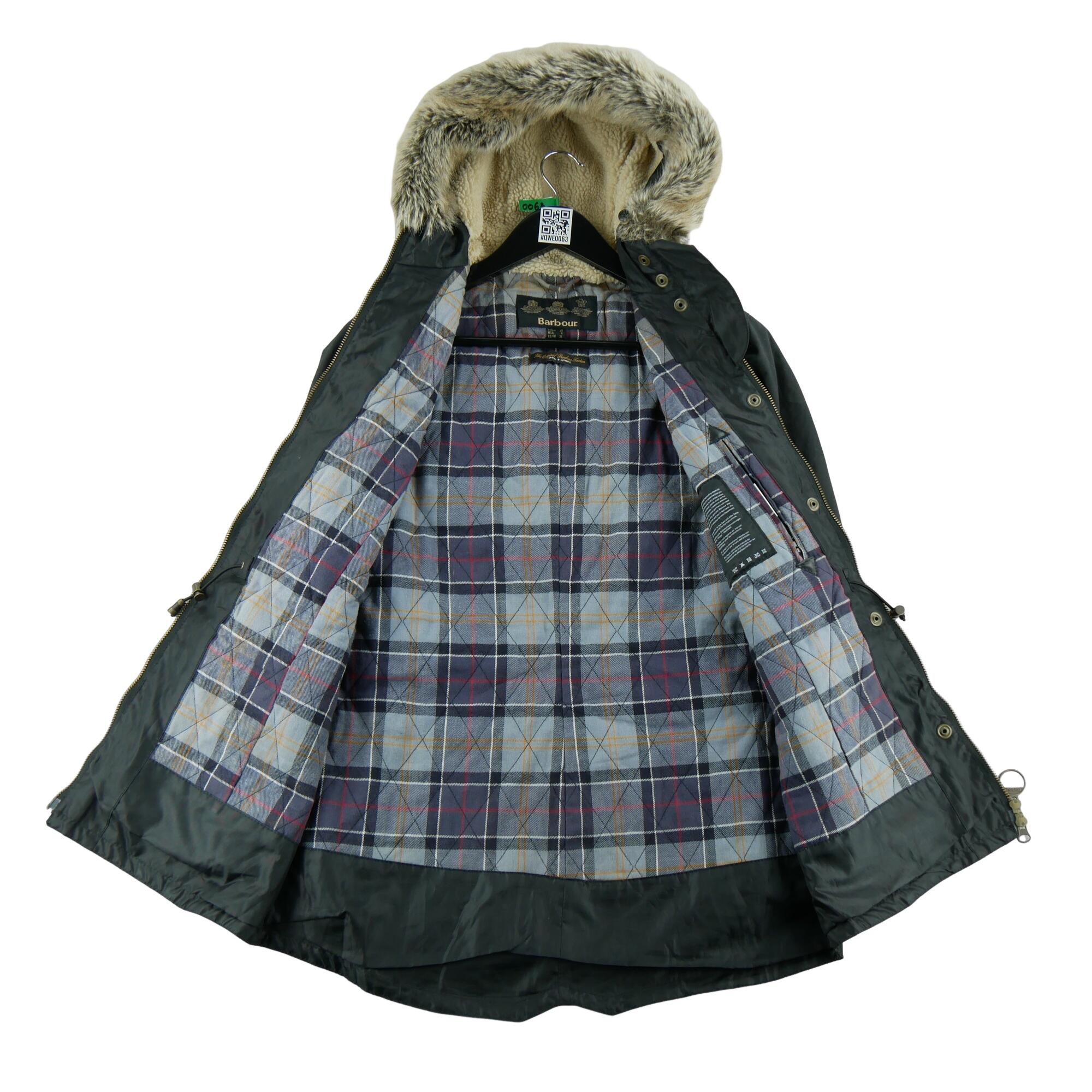 Second hand - Parka donna Barbour Kelsall cerato - Stato molto buono 3/7
