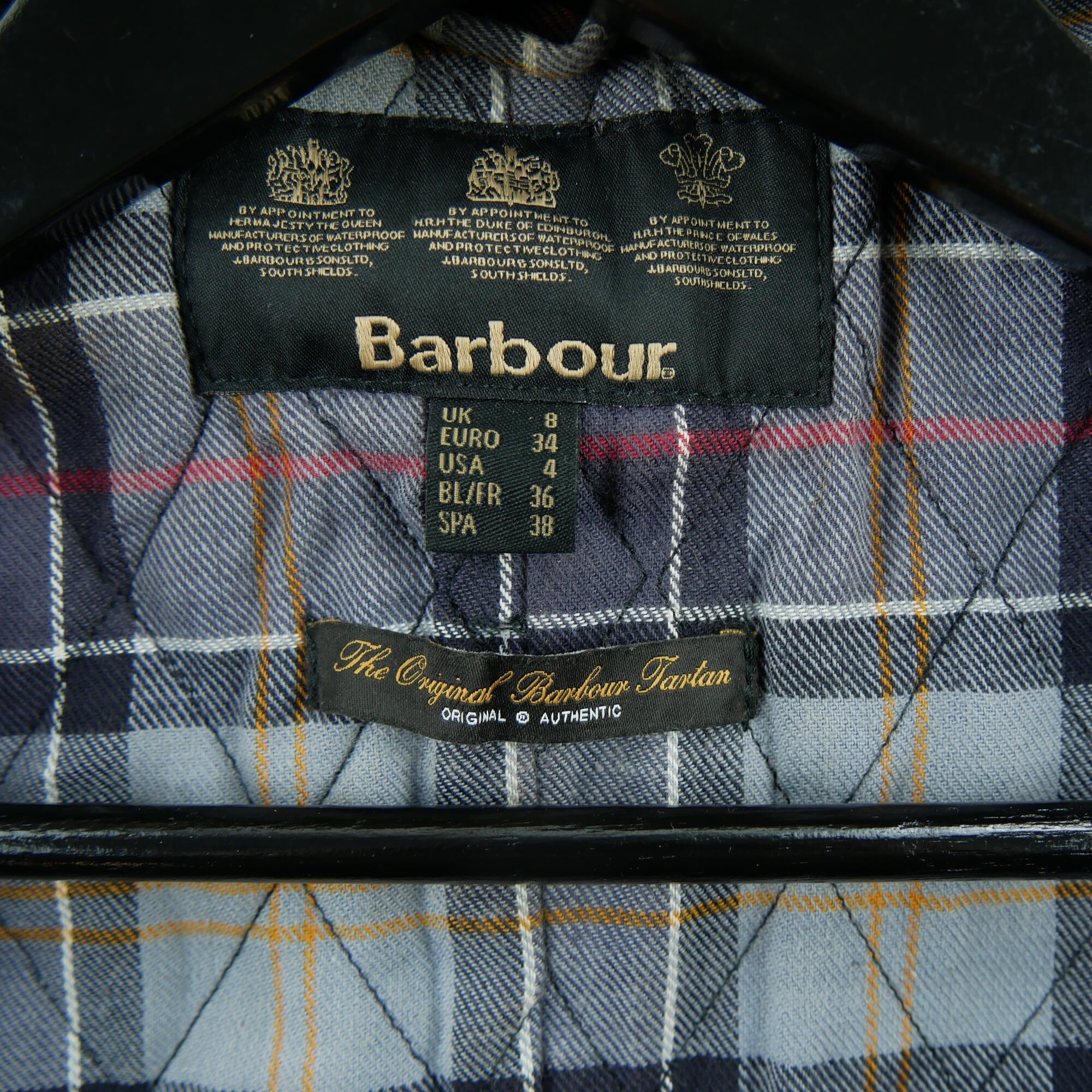Second hand - Parka donna Barbour Kelsall cerato - Stato molto buono 7/7
