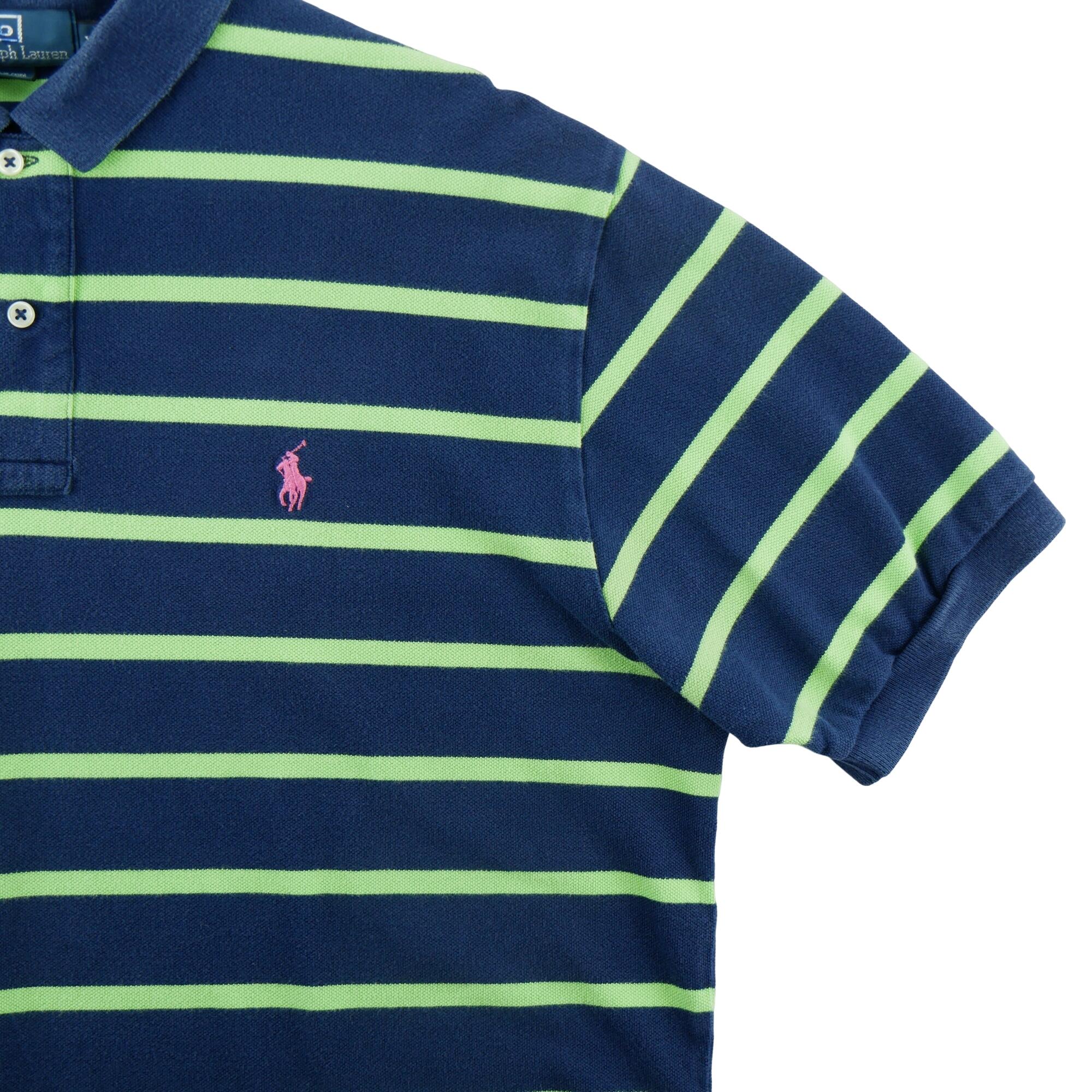 Second life - Polo Ralph Lauren Men's Short Sleeve Navy Shirt - Excellent 4/5