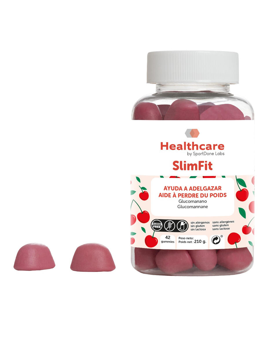 Bonbons gélifiés Slim Fit aux fruits rouges, 42 g, SportDone 1/3