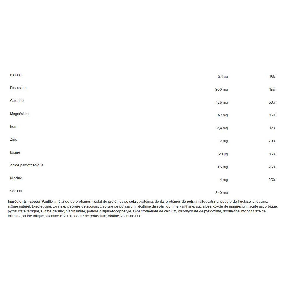 Bebidas De Recuperación - Recuperación De Proteínas (1,5 Kg) - Vainilla 2/4