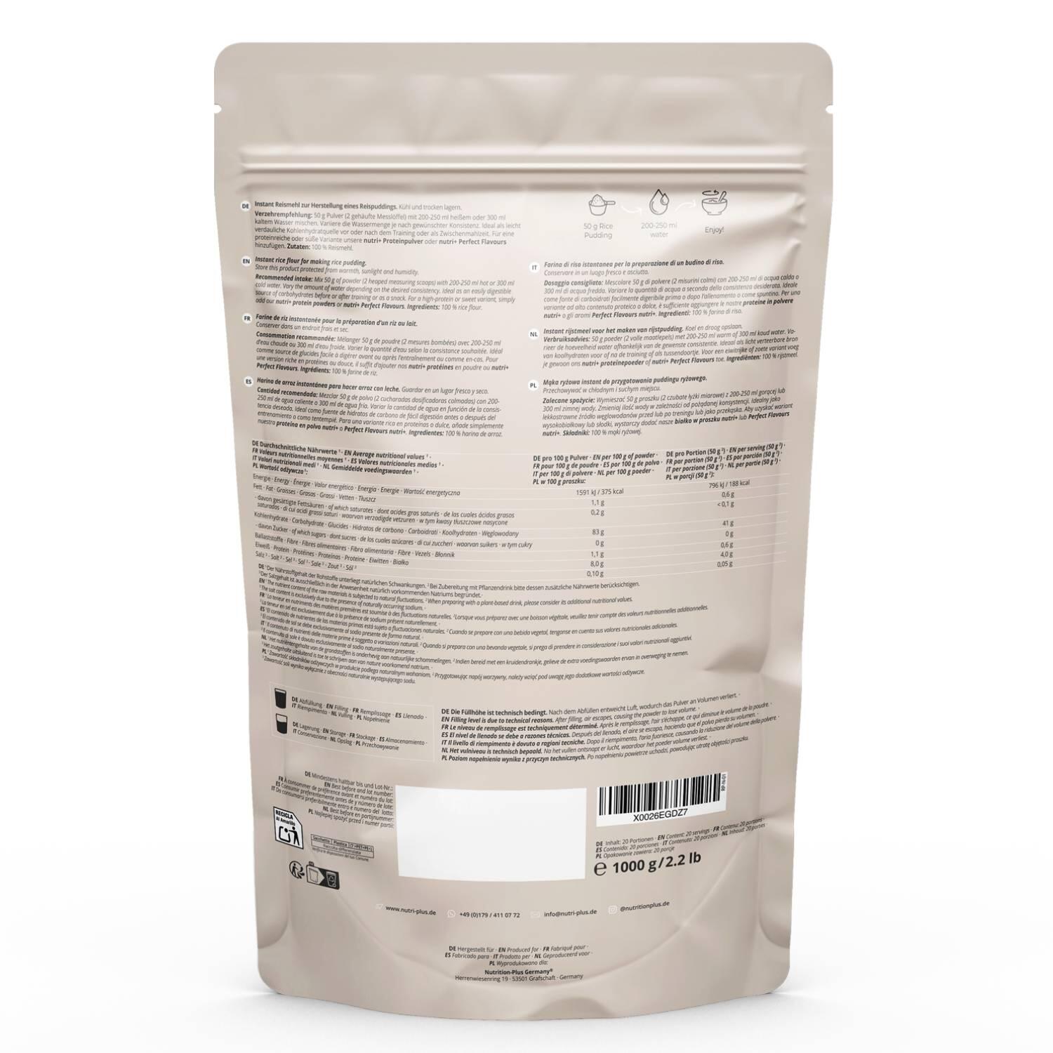 Rice Pudding 1000g 2/6