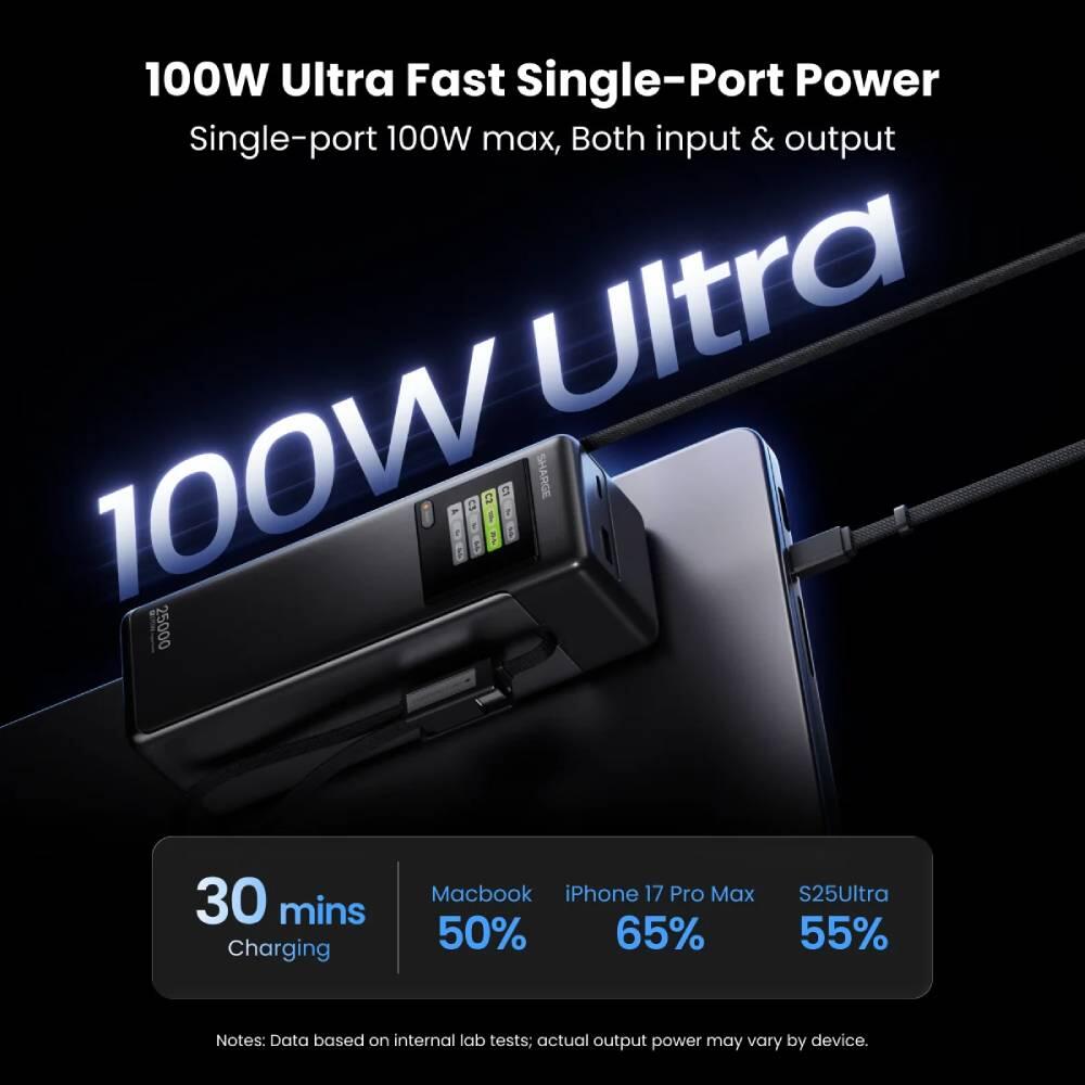 HyperTower 170 Power Bank 170W with Smart Display 5/7