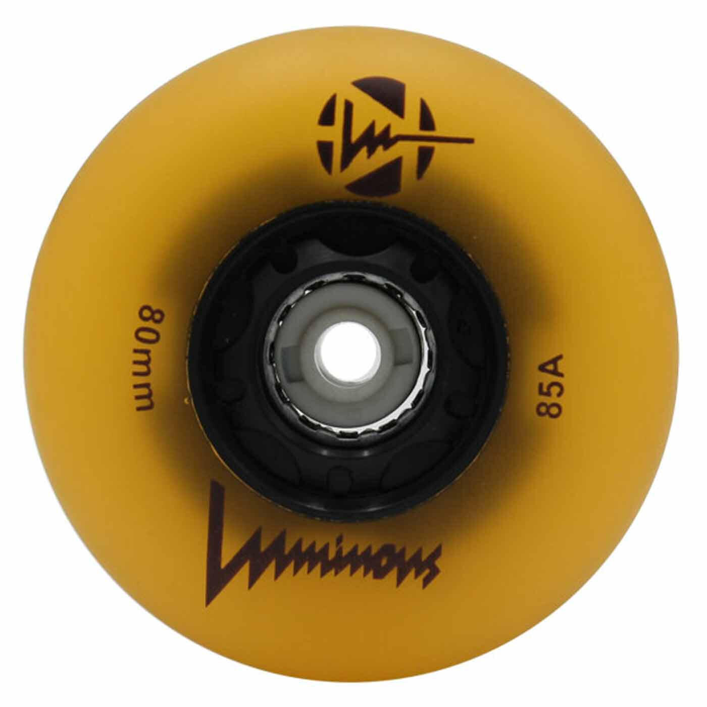LUMINOUS Inline-Rolle 85A Sunray Glow [x4] 4/5
