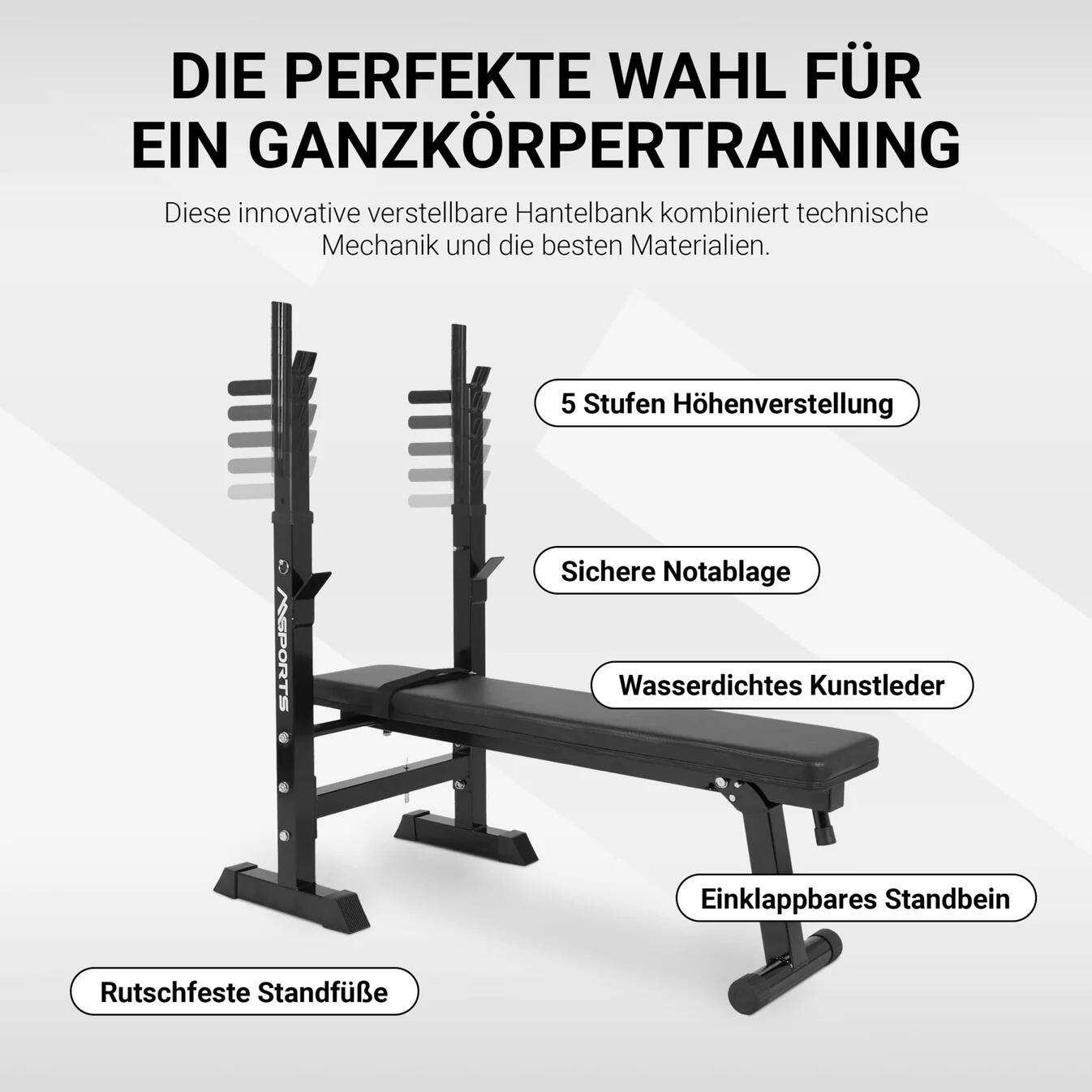 Panca pesi professionale 3/7