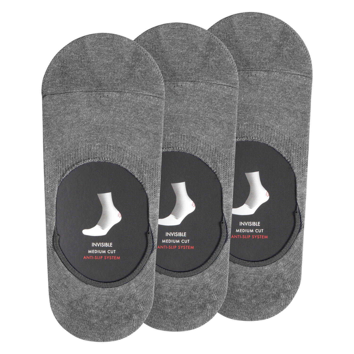 Falke Herren Füßlinge Step Medium Cut Bundle 3P 13095 3/4