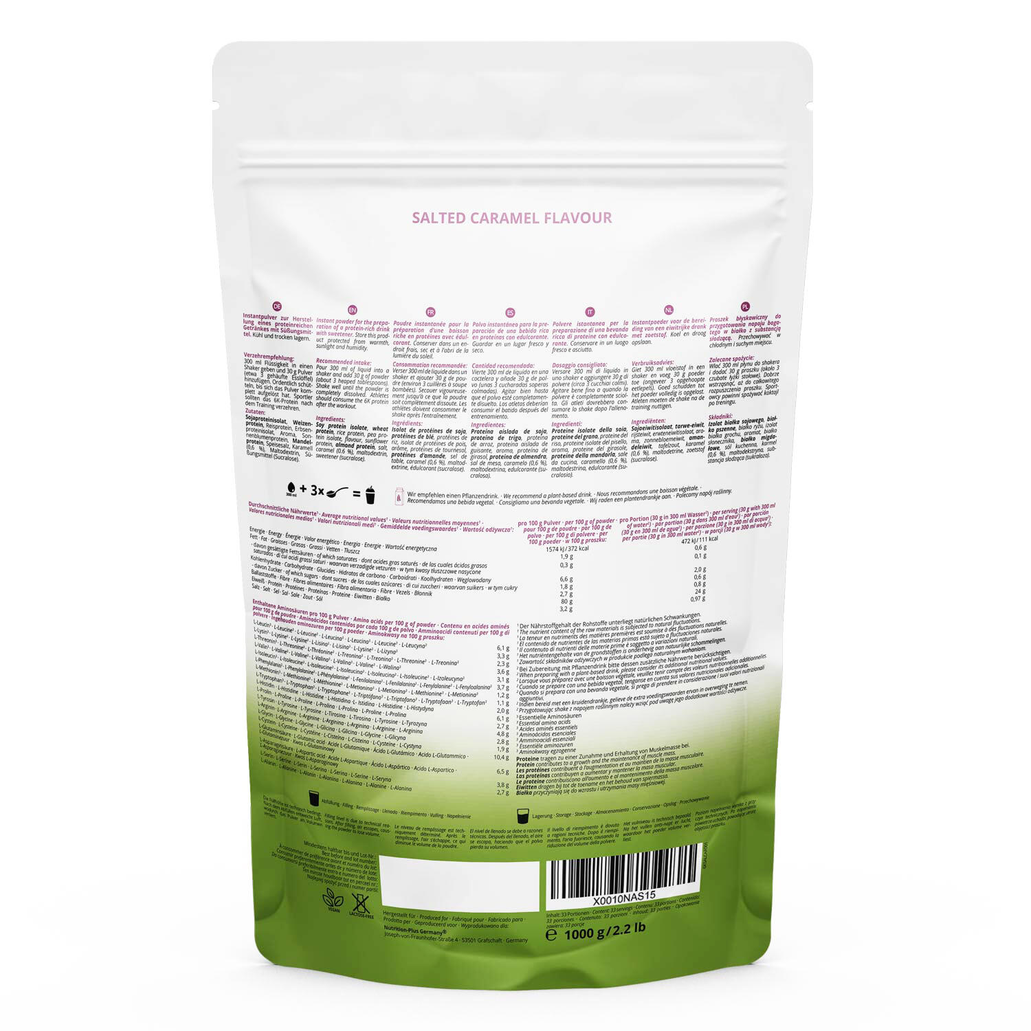 Proteinpulver 6K 1000g - Salted Caramel 2/5