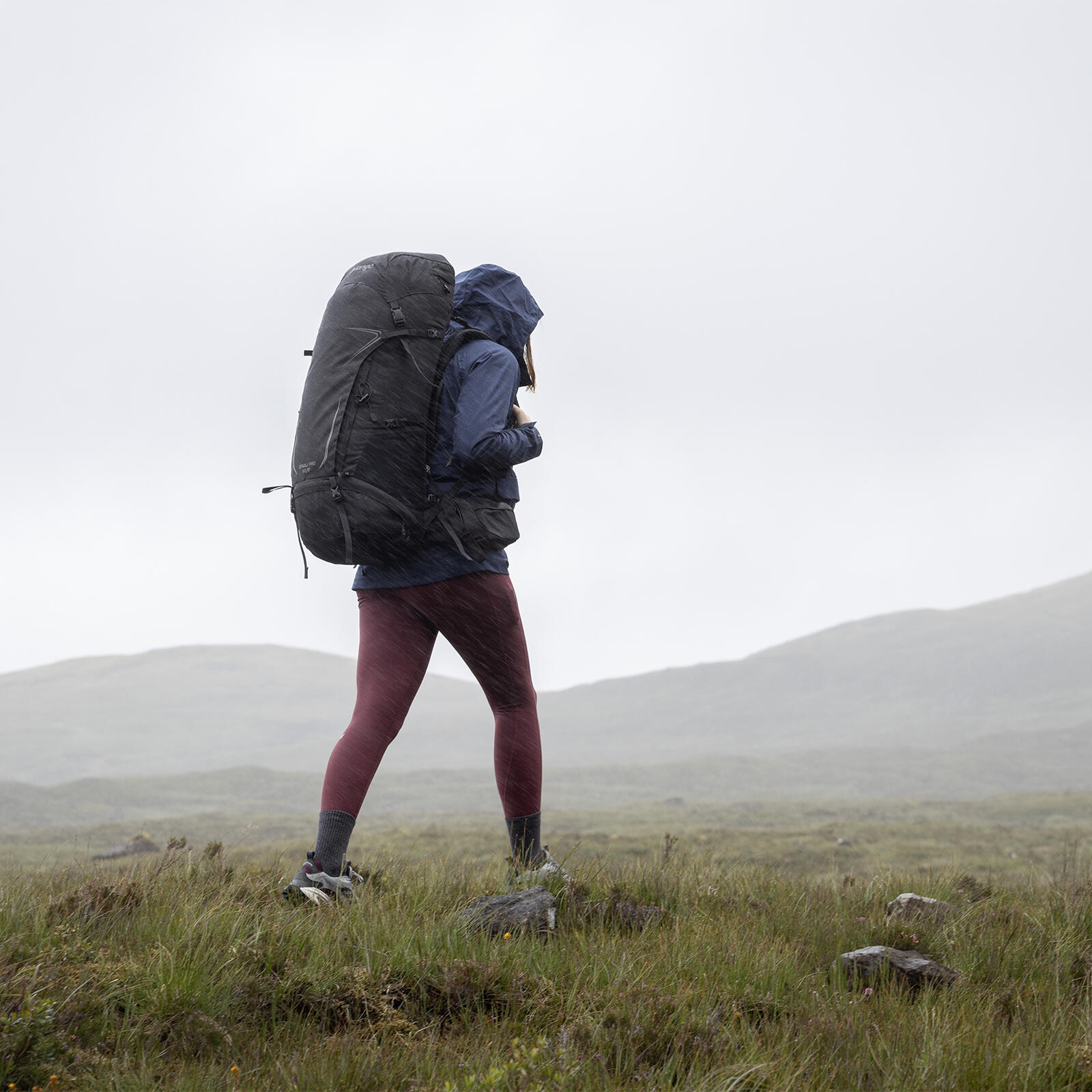 Sac à dos de trekking Denali Pro 60:70 L Outdoor avec housse imperméable 7/7