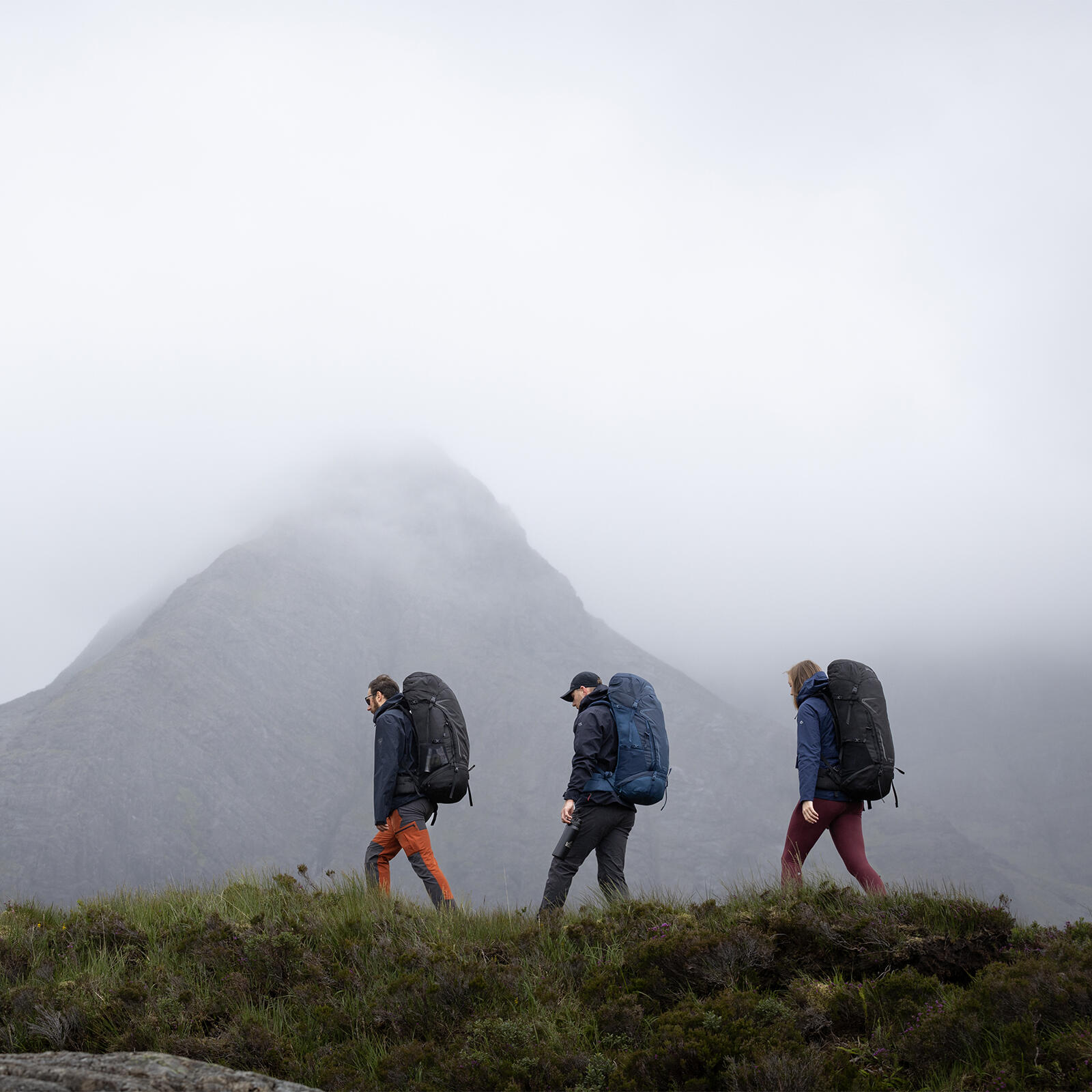 Sac à dos de trekking Denali Pro 60:70 L Outdoor avec housse imperméable 6/7
