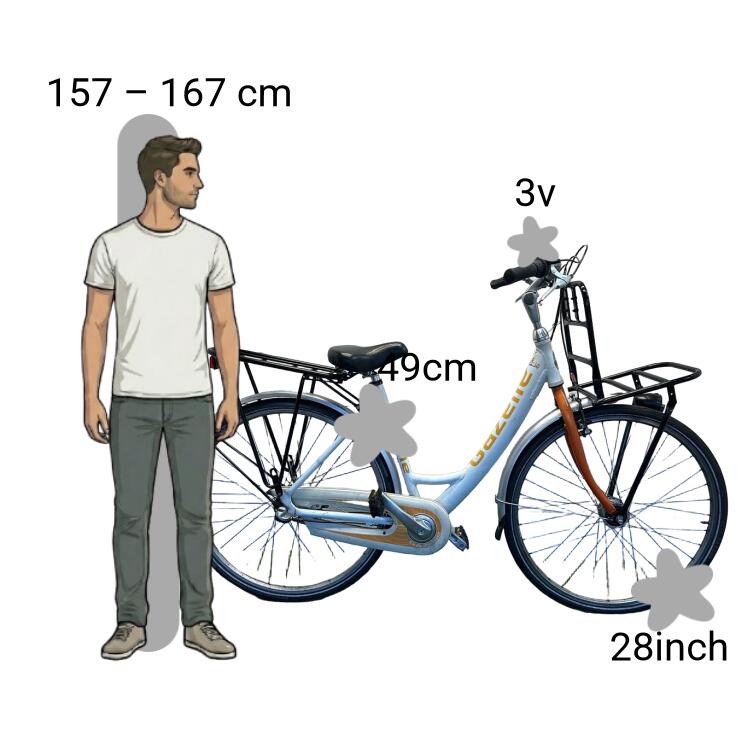 Bicicleta usada Gazelle Esprit 2/4
