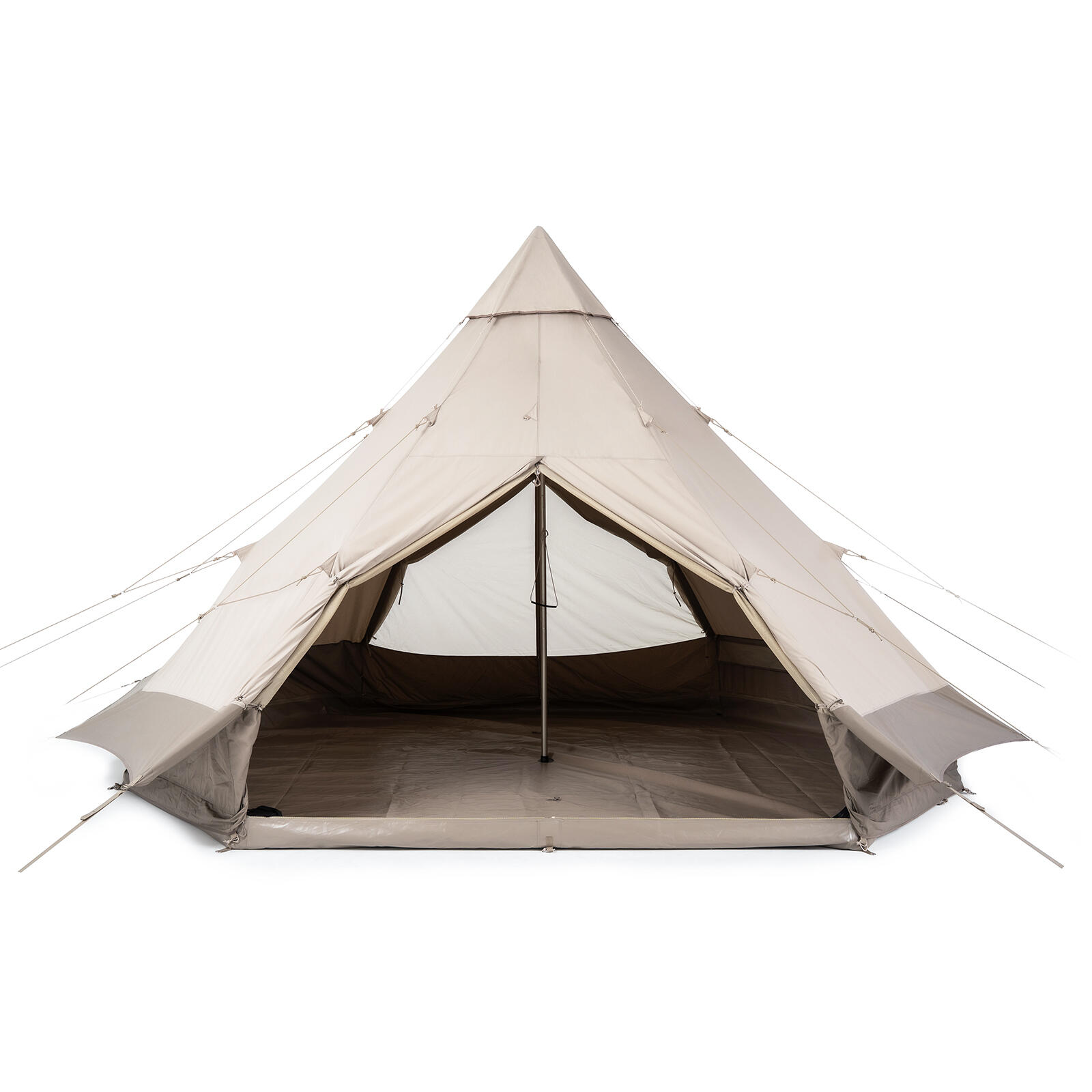 qeedo Cone 8 Tipi Zelt Baumwolle - 8 Personen - 450×450×300 cm 5/7