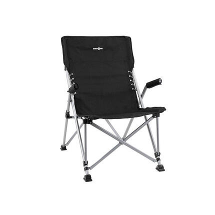Brunner chaise pliante camping suspension raptor noir