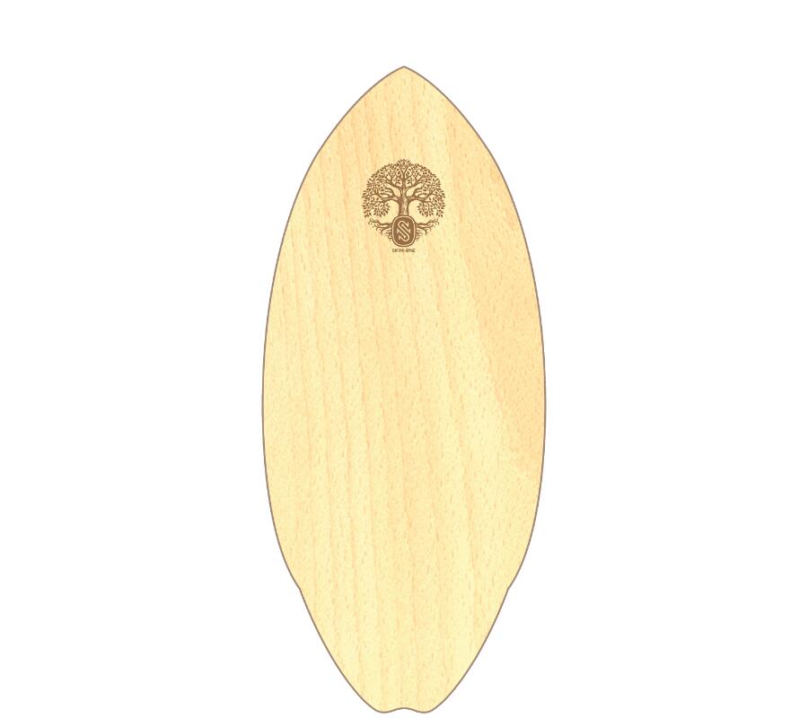 Bamboo/Fibra di Legno 41 - Tavola da Skimboard 2/2