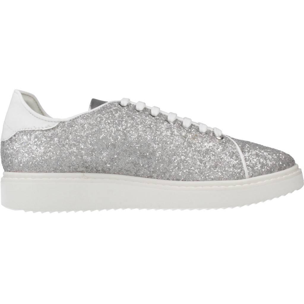 Buty GEOX D THYMAR C Srebrny 4/5