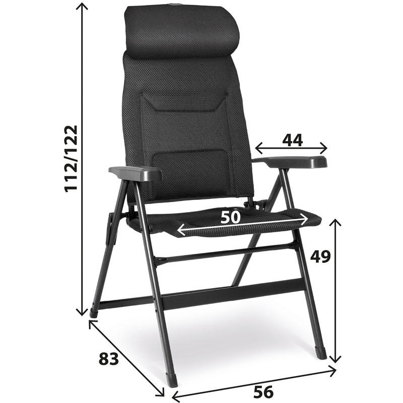 Brunner Aravel Vitachic H2L - stoel medium donkerGrey 4/4