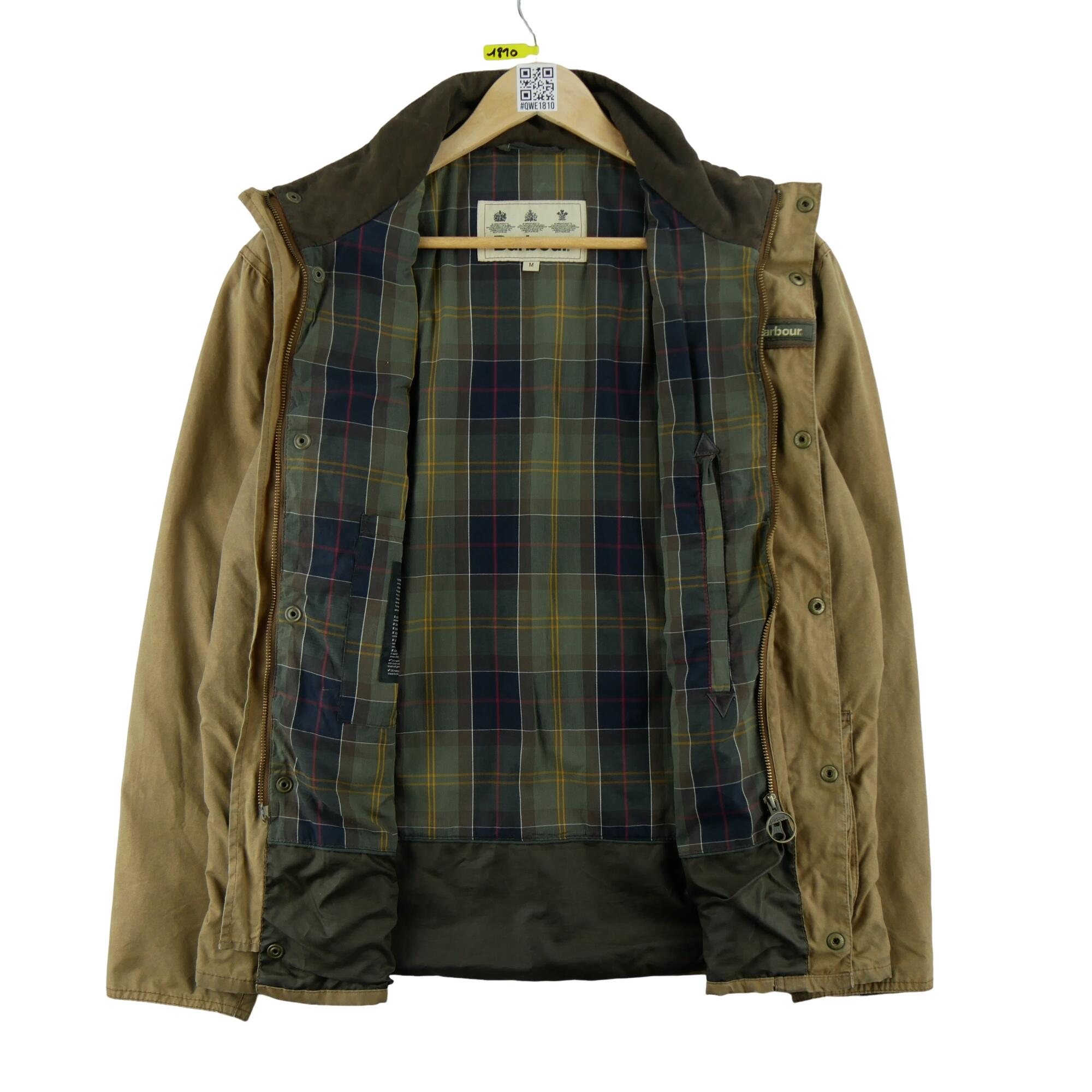 Segunda vida - Parka masculino Barbour utilitário wax - Em bom estado 3/7