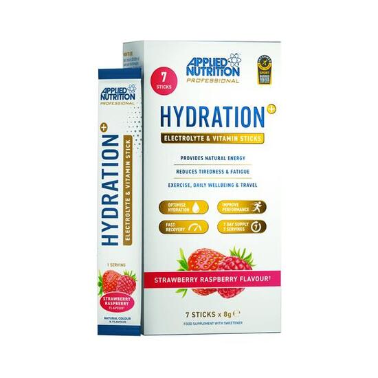 Elektrolyten En Hydratatie - Hydratation + (7x8g) - Fraise Framboise