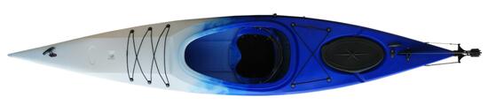 Kajak jednoosobowy turystyczny do pływania Scorpio kayak Touring 350 HD + ster