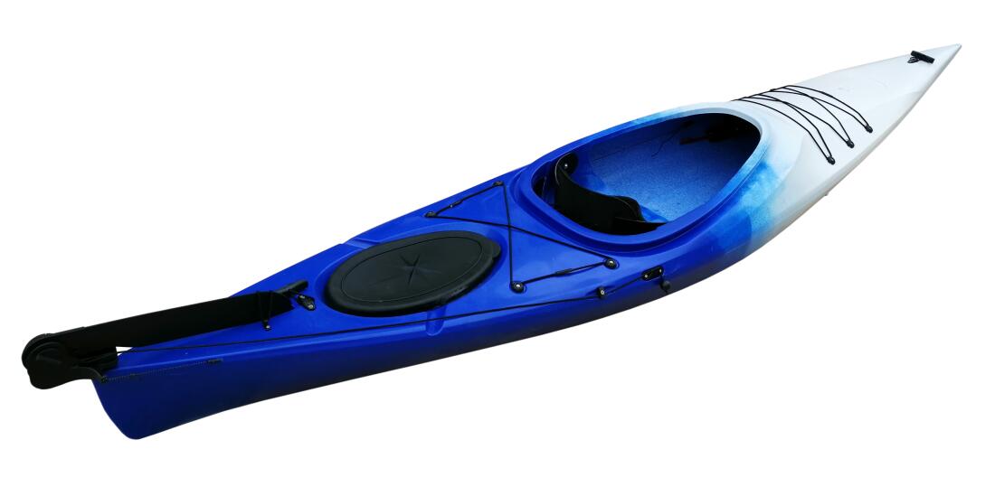 Kajak jednoosobowy turystyczny do pływania Scorpio kayak Touring 350 HD + ster 2/2