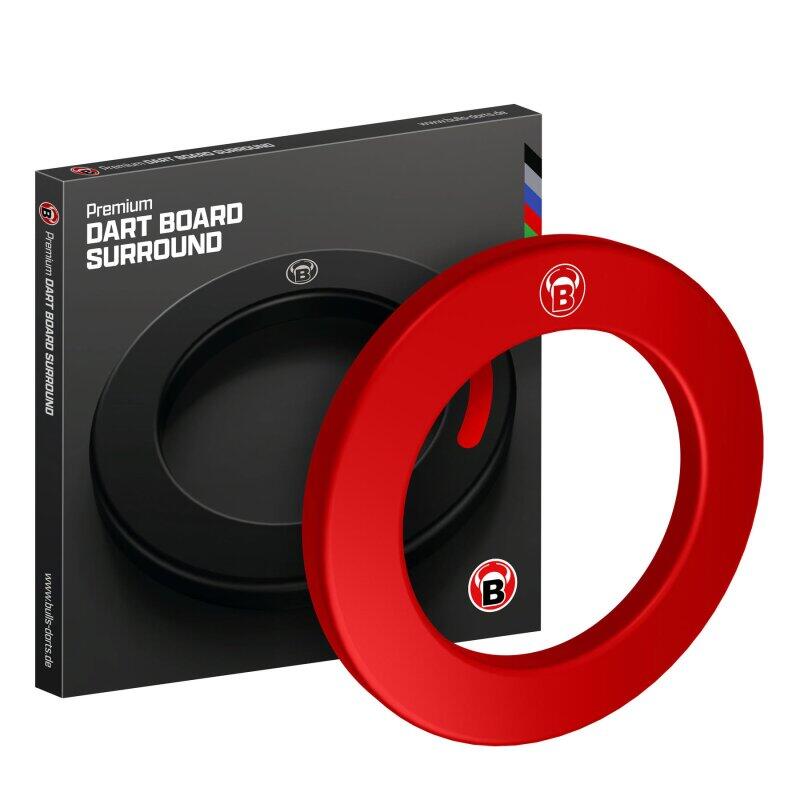 BULL'S Pro Dart Board Surround 1tlg. rot 1/3