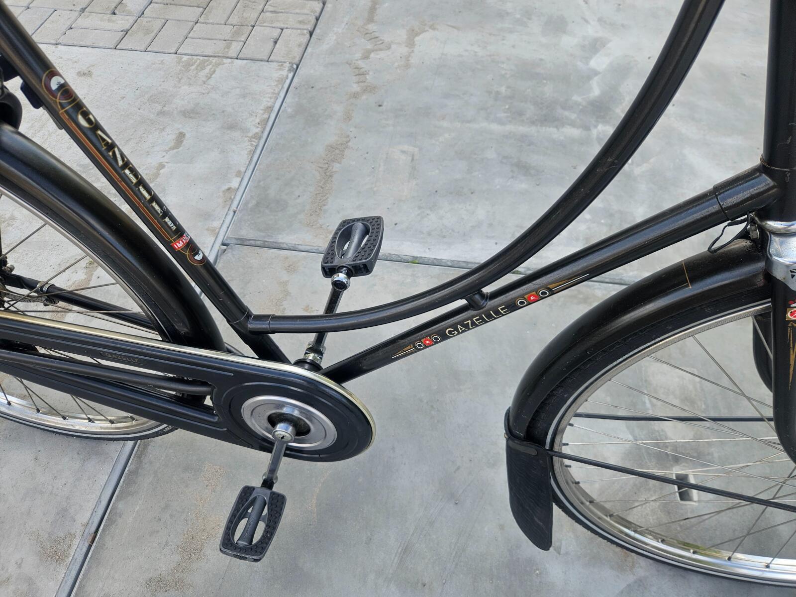 Gazelle omafiets - metal/grijs, framemaat 56 cm 6/7