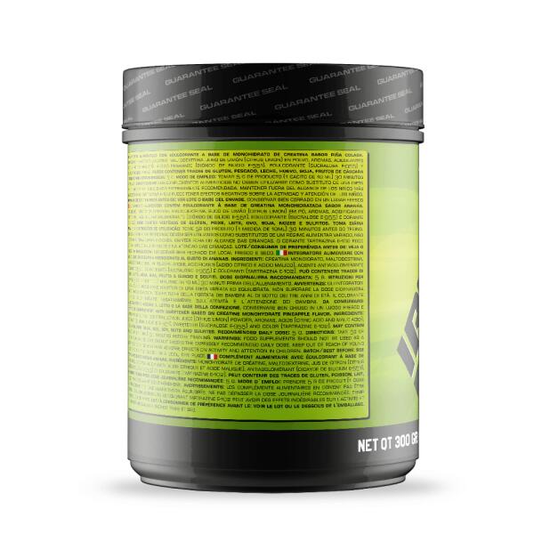 Creatina Monoidrato 100% 200 Mesh - 300g Piña colada Iron Addict Labs 2/3