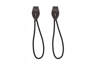 Dy'on long pelham strap - working collection zwart -