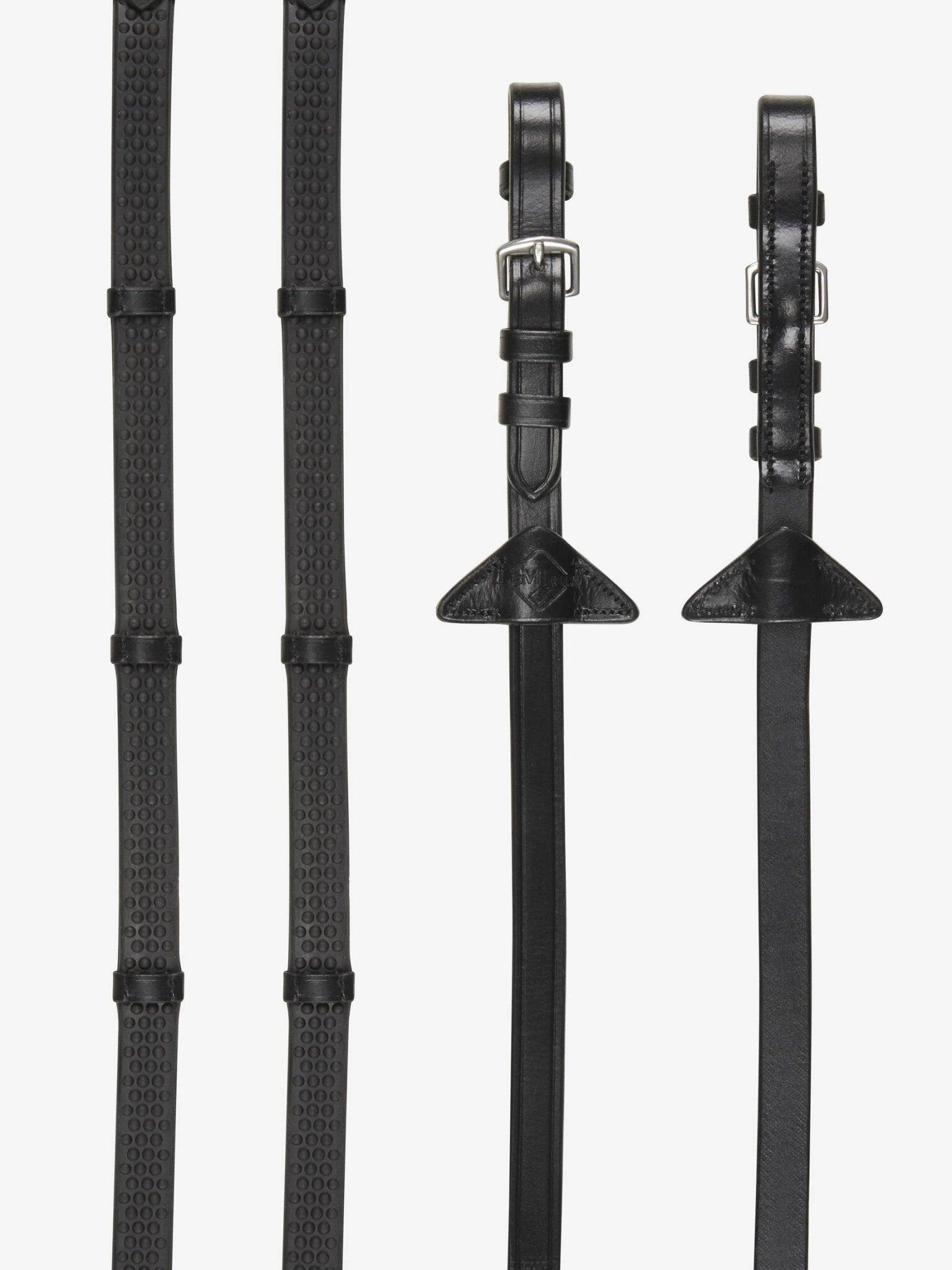Lemieux Soft Rubber Teugels Met Stoppers Zwart - 1/3