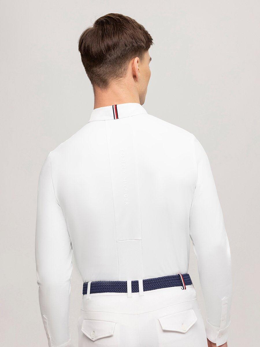 Tommy Hilfiger Equestrian Columbus Wedstrijdshirt Heren Wit - 3/7