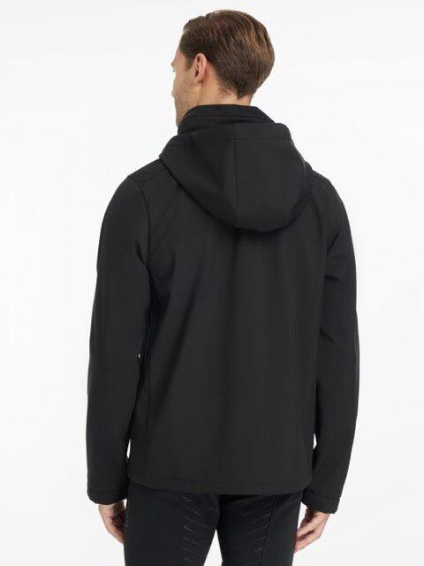 Lemieux Mens Softshell Jas Zwart - 5/7