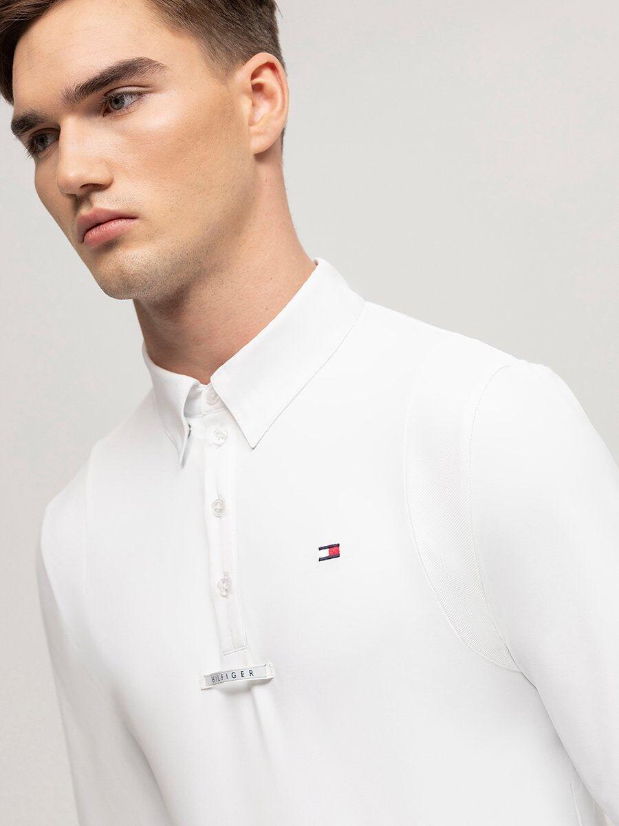 Tommy Hilfiger Equestrian Columbus Wedstrijdshirt Heren Wit - 2/7