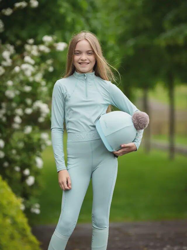 Lemieux Lizzie Mesh Legging Meisjes Ss25 Blauw - 4/7