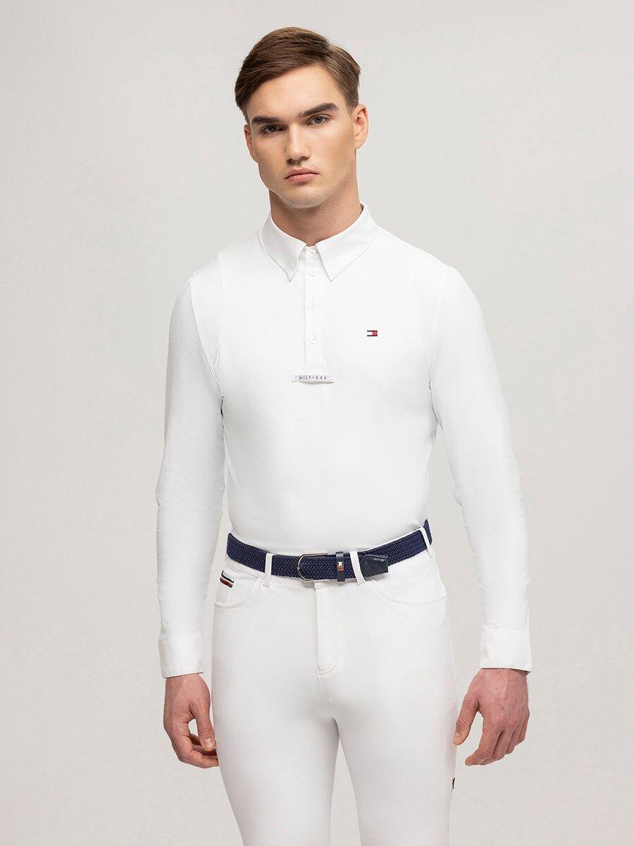 Tommy Hilfiger Equestrian Columbus Wedstrijdshirt Heren Wit - 1/7