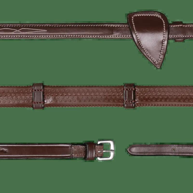 Rubber reins for cob with 7 stops Dy'on